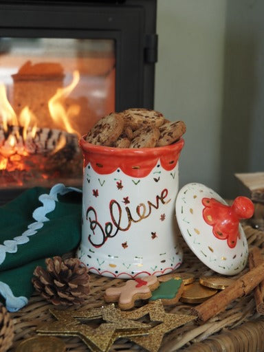Believe Cookie Jar