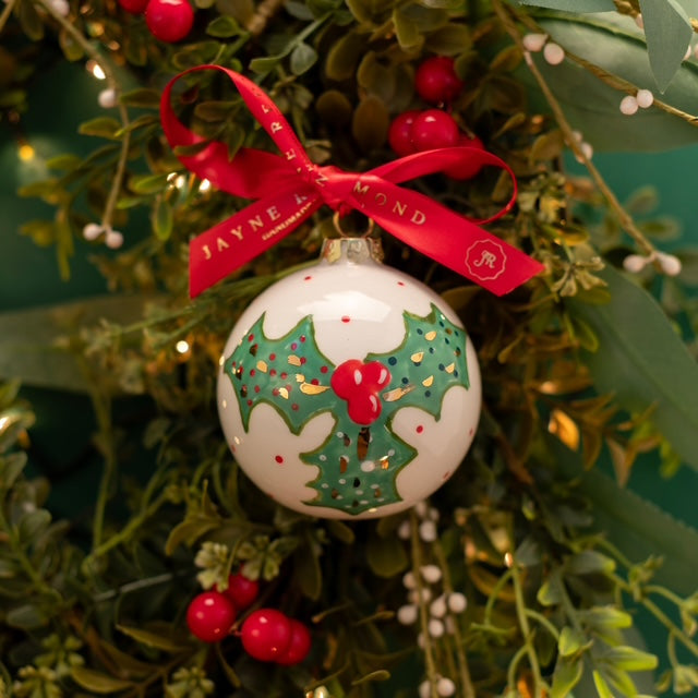 Holly & Berry Bauble