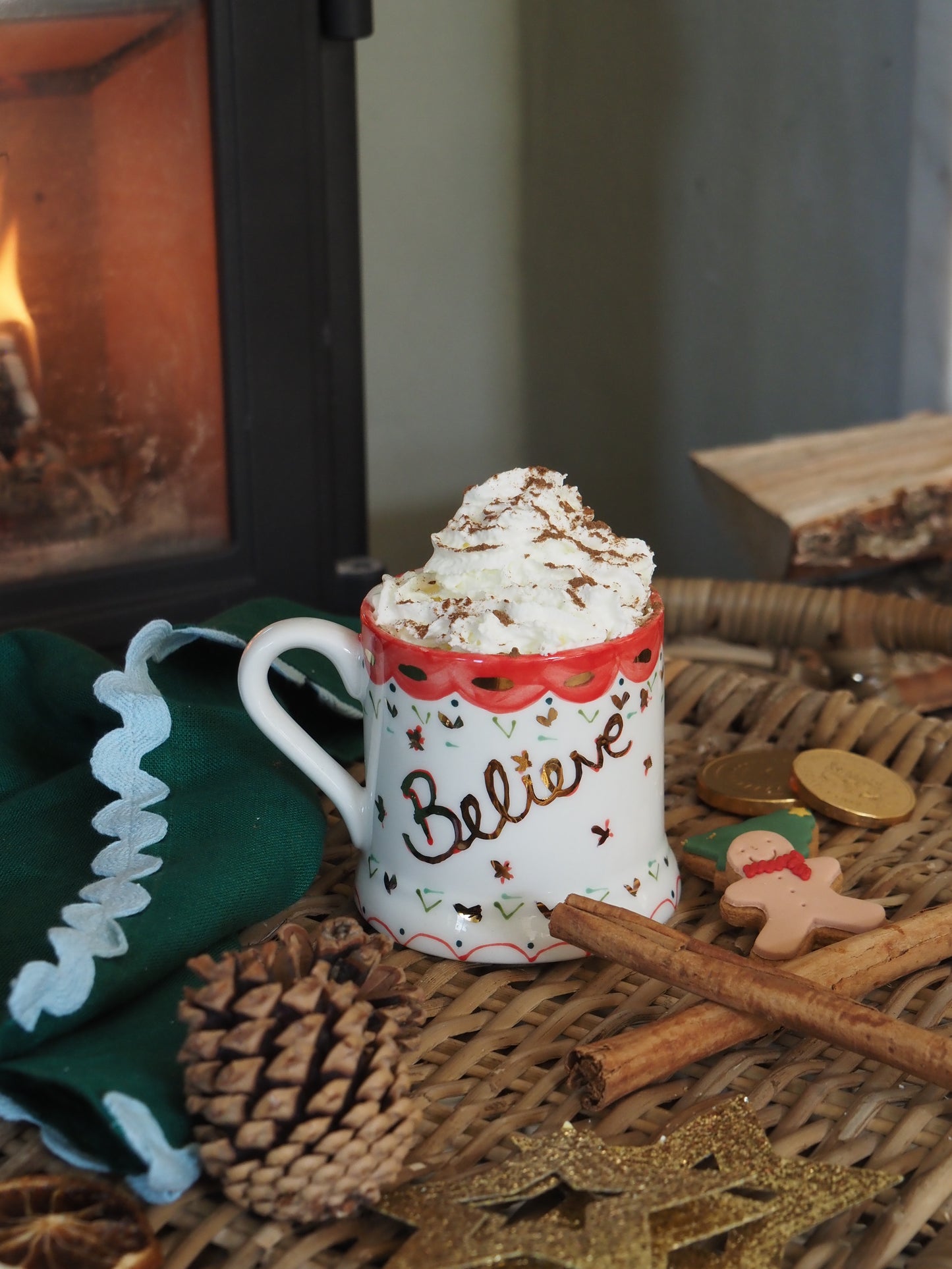 Personalised Believe Mug