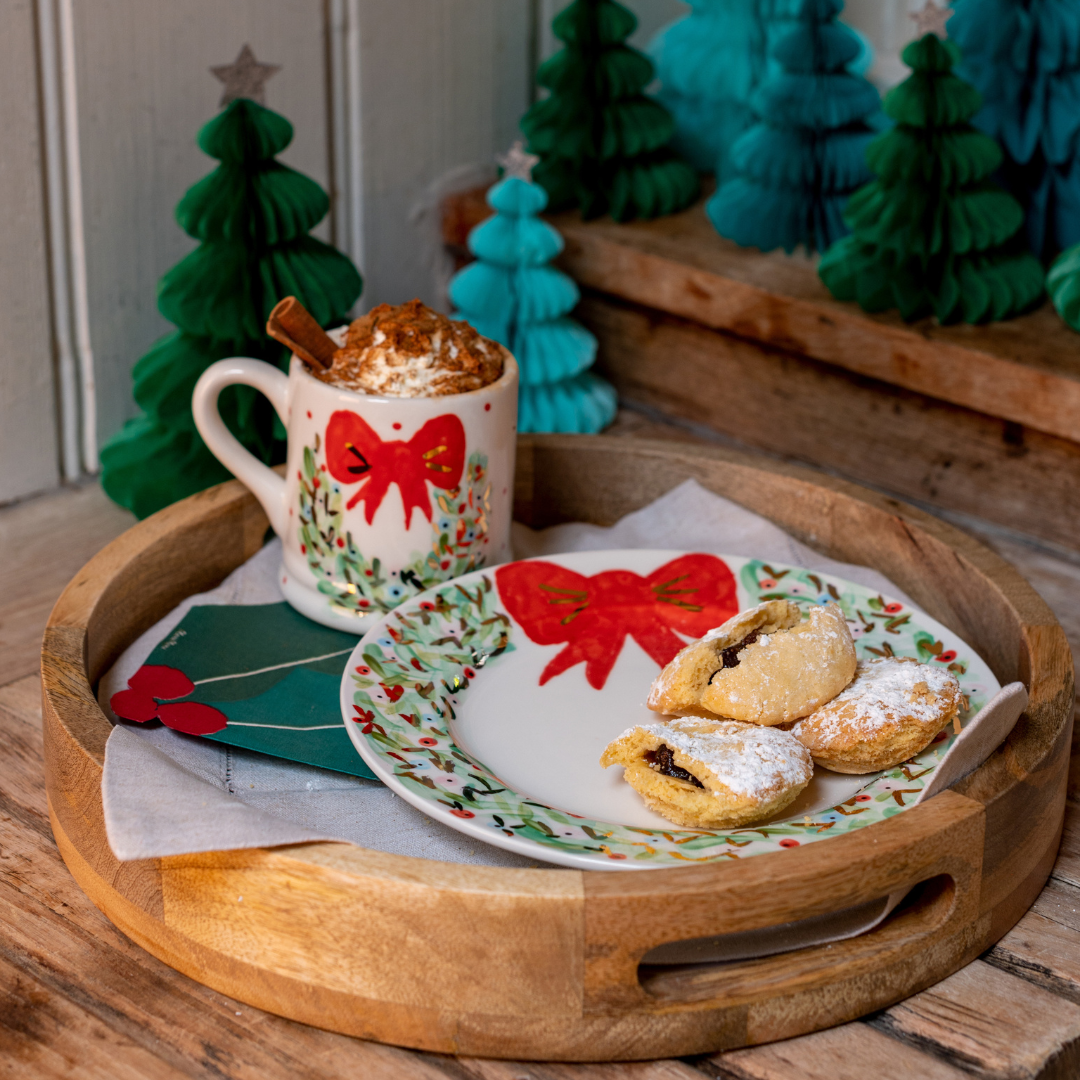 Personalised Wreath Mug