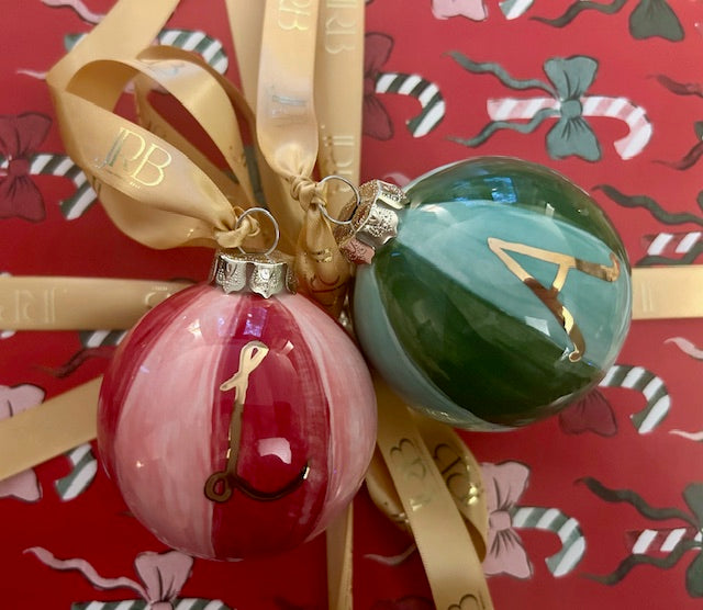 Mini Initial Bauble