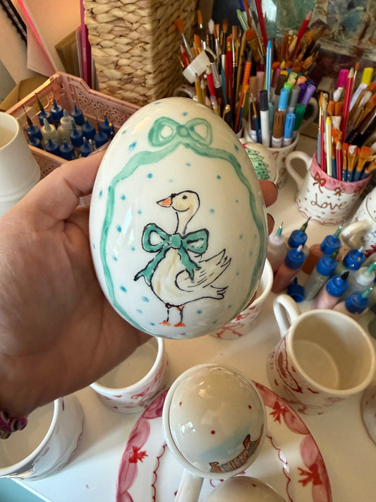 Personalised Duck Egg Box