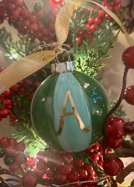 Mini Initial Bauble