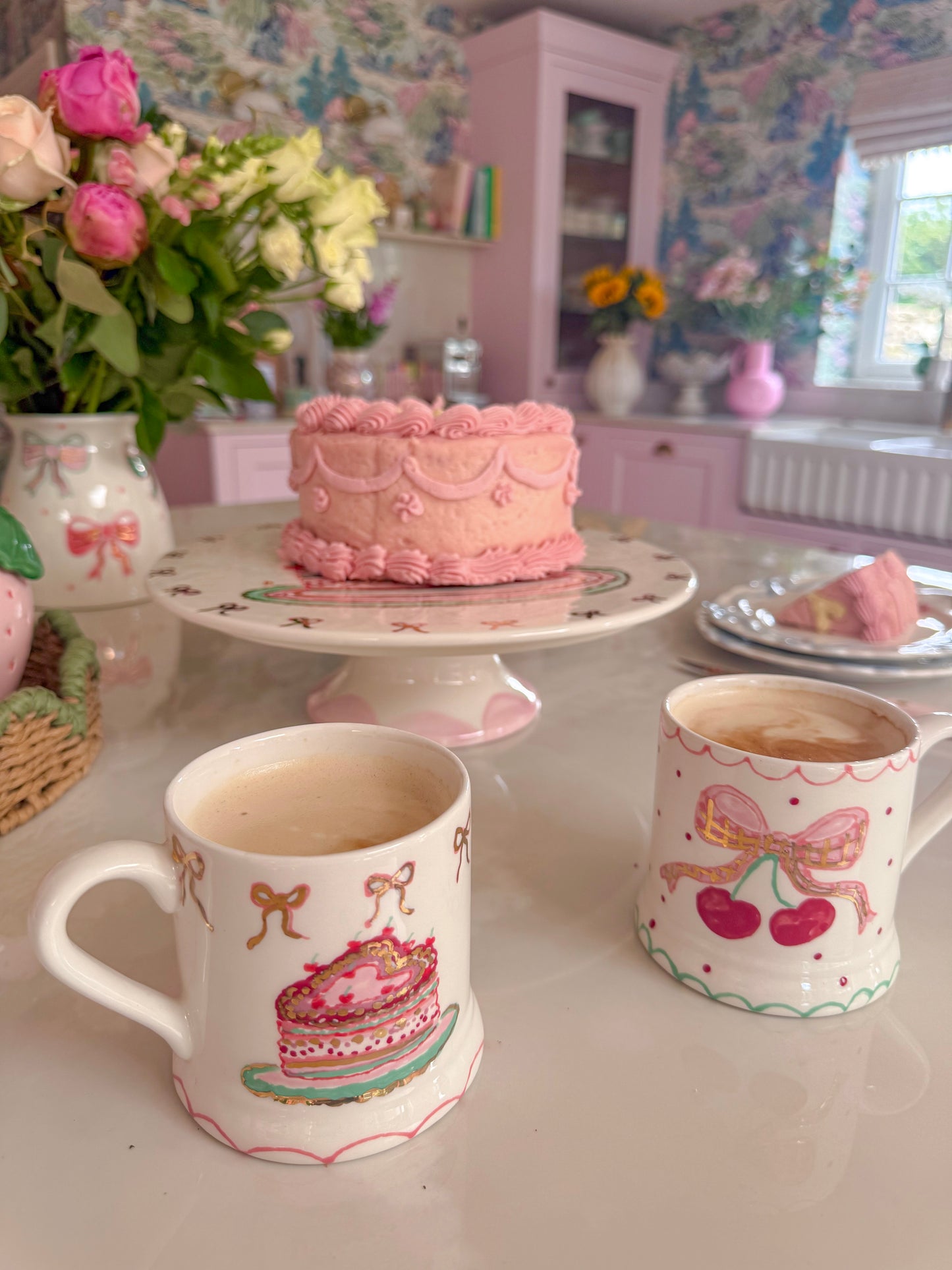 Colourful Nest x Jayne Redmond Bespoke Lambeth Cake Stand