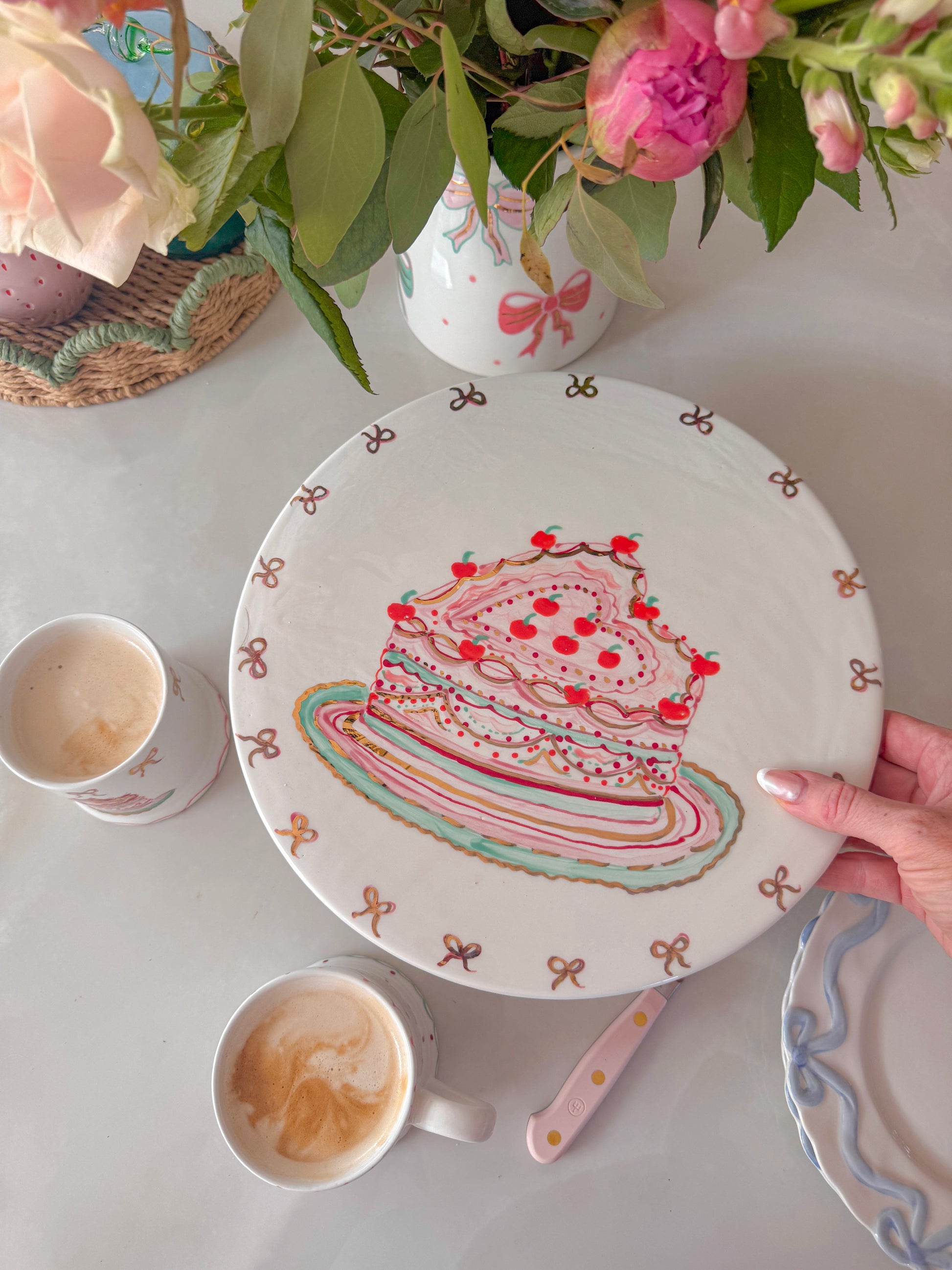 Colourful Nest x Jayne Redmond Bespoke Lambeth Cake Stand